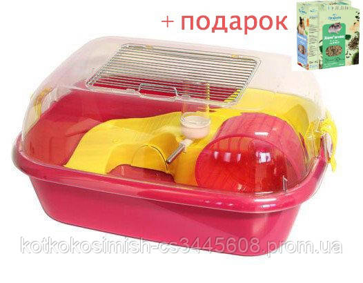 

Aquael Pet Inn PETER PAN MINI клетка для мелких грызунов укомплектованная 44х34х20 см