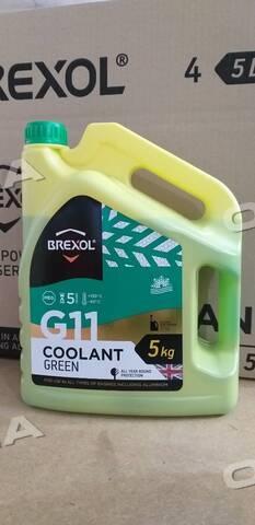 

Антифриз BREXOL GREEN G11 Antifreeze (зеленый) 5kg BREXOL, Зелёный