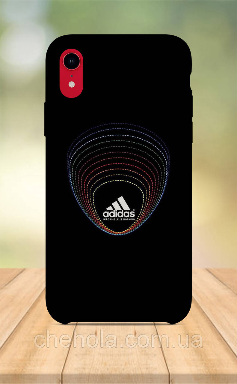 

Чехол для apple iphone xr с принтом в стиле Adidas Адидас Полоски