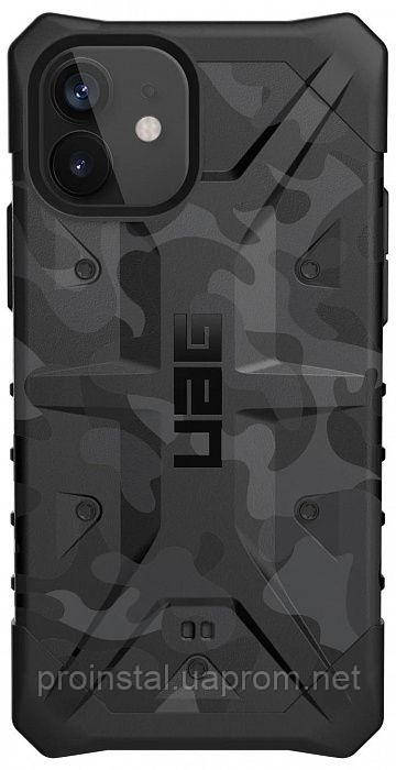 

Чехол UAG для iPhone 12 / 12 Pro Pathfinder SE, Black Midnight Camo, Камуфляж