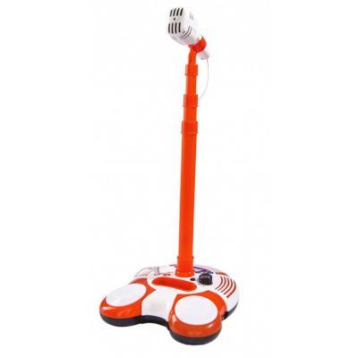 Музыкальная игрушка Simba Микрофон на стойке с разъемом для МР3-плеера и световыми эфф (6837816