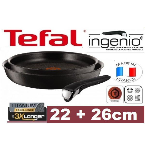 

Сковородка TEFAL INGENIO 22-26 см