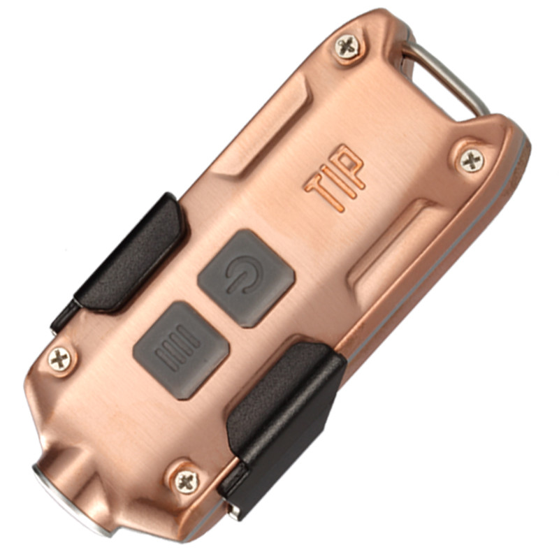 

Фонарь Nitecore TIP Cu (Cree XP-G2, 360 люмен, 4 режима, USB), медный