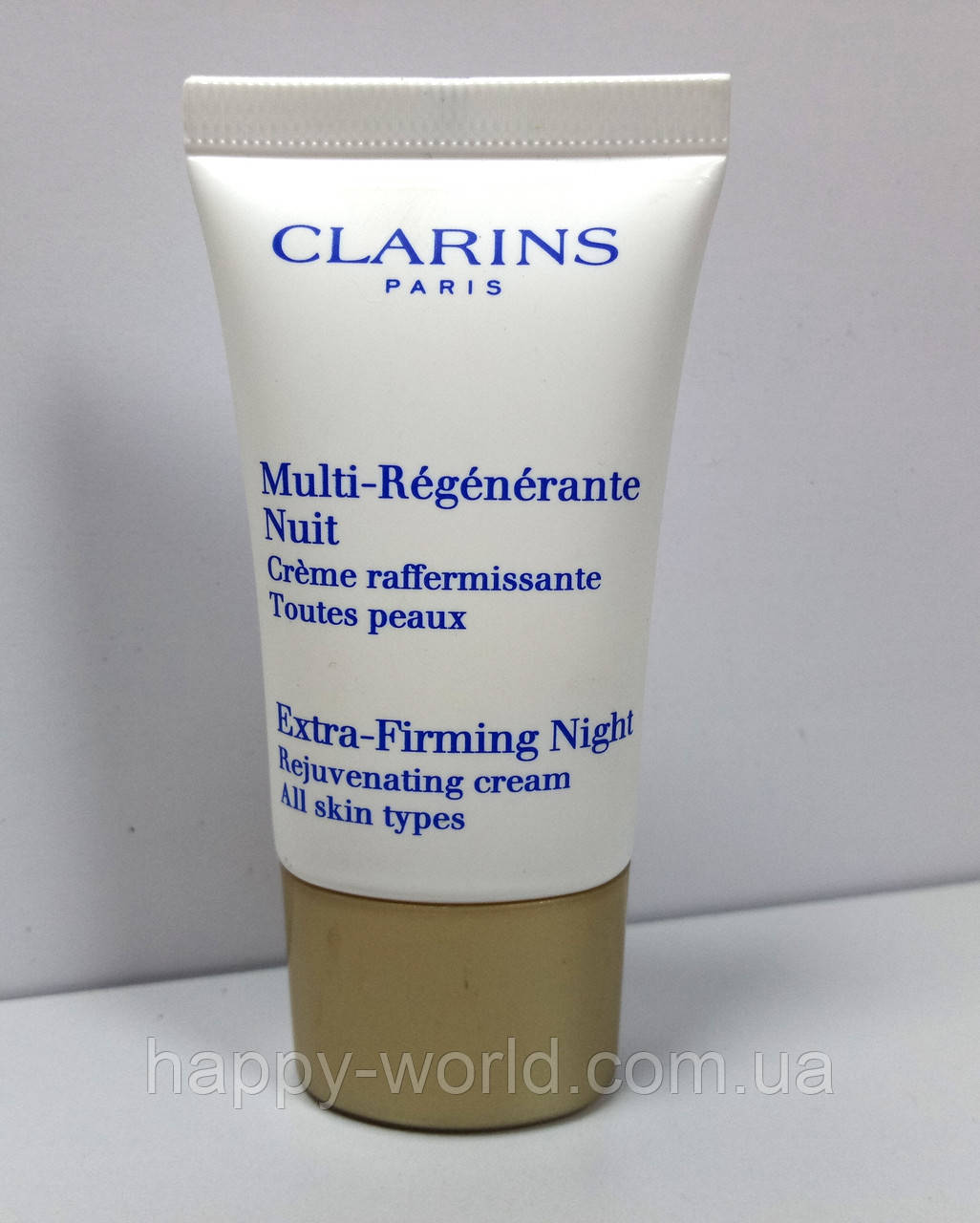 

Крем для лица Clarins Multi-Régénérante Extra-Firming Night Rejuvenating Cream All Skin Types (тестер) 15ml