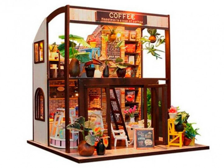 3D Румбокс Кафе "Coffee House" M027 DIY DollHouse