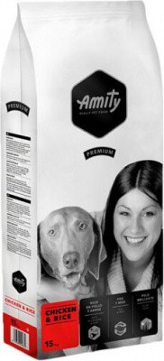 Amity (Аміті) Chicken & Rice Сухий корм для собак з куркою та рисом 3 кг