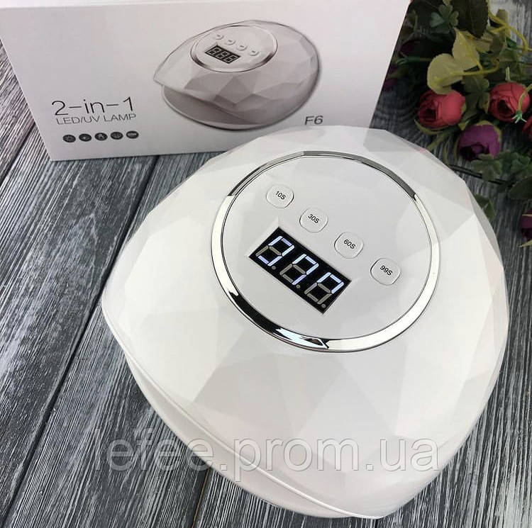 

Лампа F6 (86W LED+UV), Белый