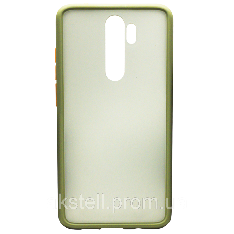 

Силикон MATT CASE Samsung A10 темно-зеленый