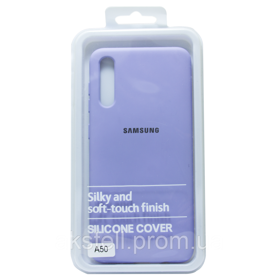 

Силикон Original Silicone Case Samsung M30s/M21 HQ фиалковый