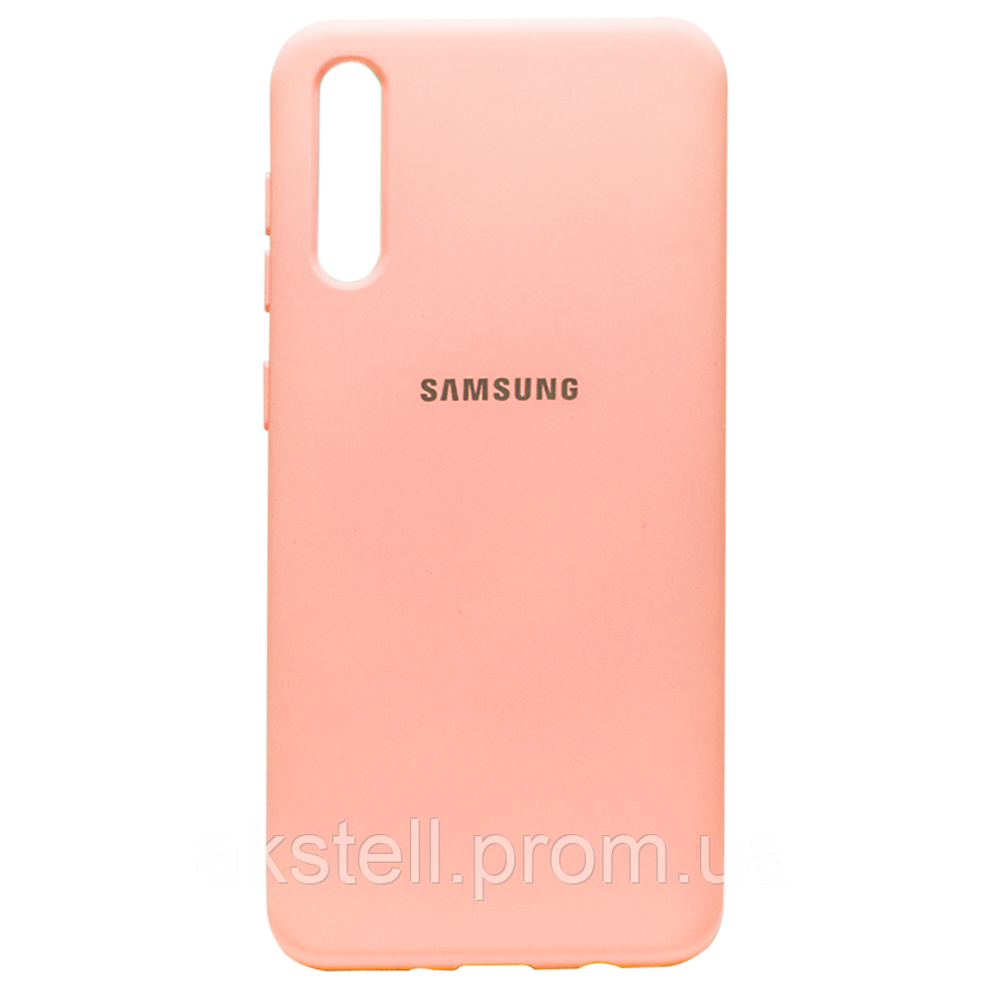 

Силикон Original Silicone Case Samsung S20 HQ персик