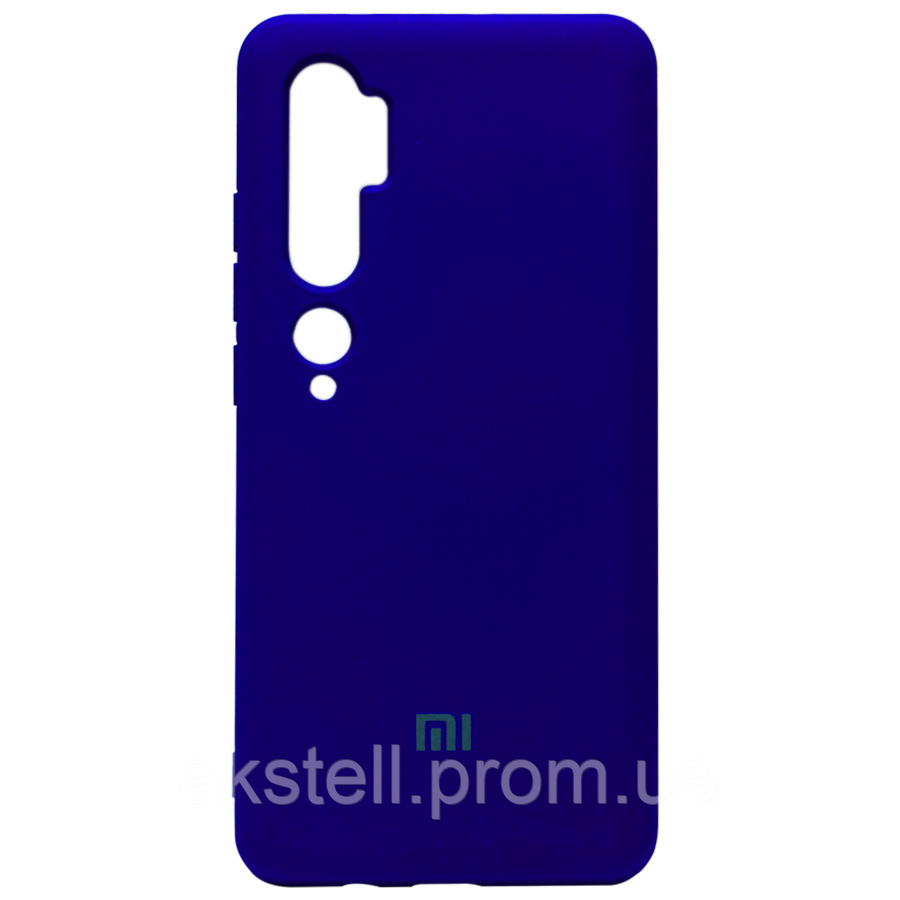 

Силикон Original Silicone Case Xiaomi Mi 10 Pro HQ синий