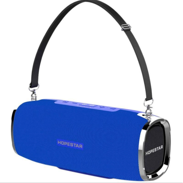 Колонка Hopestar A6 Bluetooth портативна бездротова музична Синя