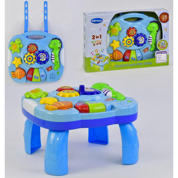 Музыкальный стульчик со столиком fisher price