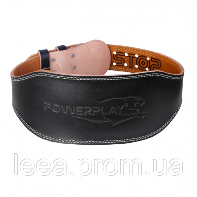

Пояс для важкої атлетики PowerPlay 5086 Чорно-Коричневий SKL24 (розміри xs s m l xl)
