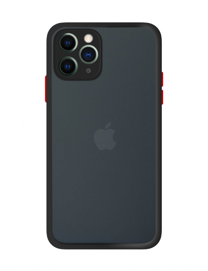 

Чехол Goospery Case для Apple iPhone 11 Pro Max, Matte Black, Черный