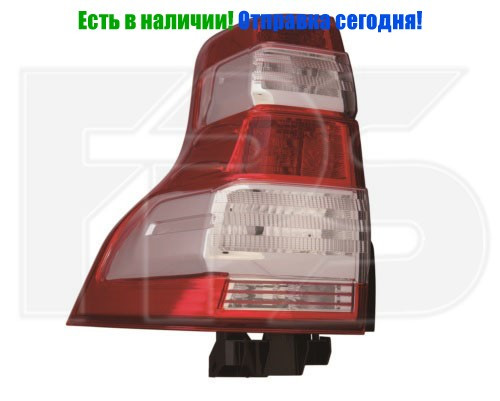 

Фонарь правый задний Toyota Prado 150 13-17, Depo