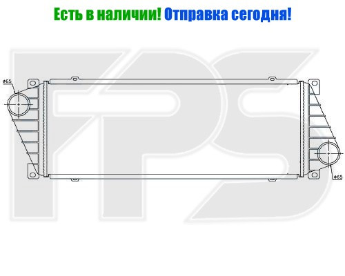 

Интеркулер Volkswagen lt , FP46T36X NRF