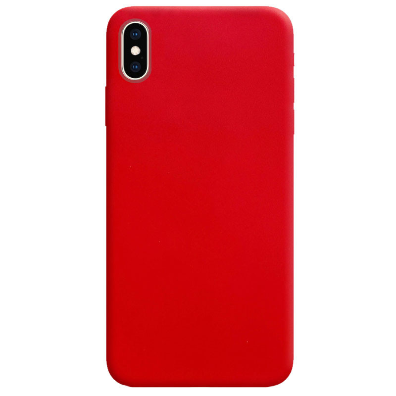 

Силиконовый чехол Candy для Apple iPhone X / XS (5.8") Красный