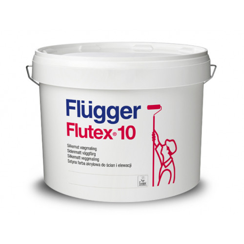 

Краска латексная Flugger Flutex 10 (Base 3), база под колеровку