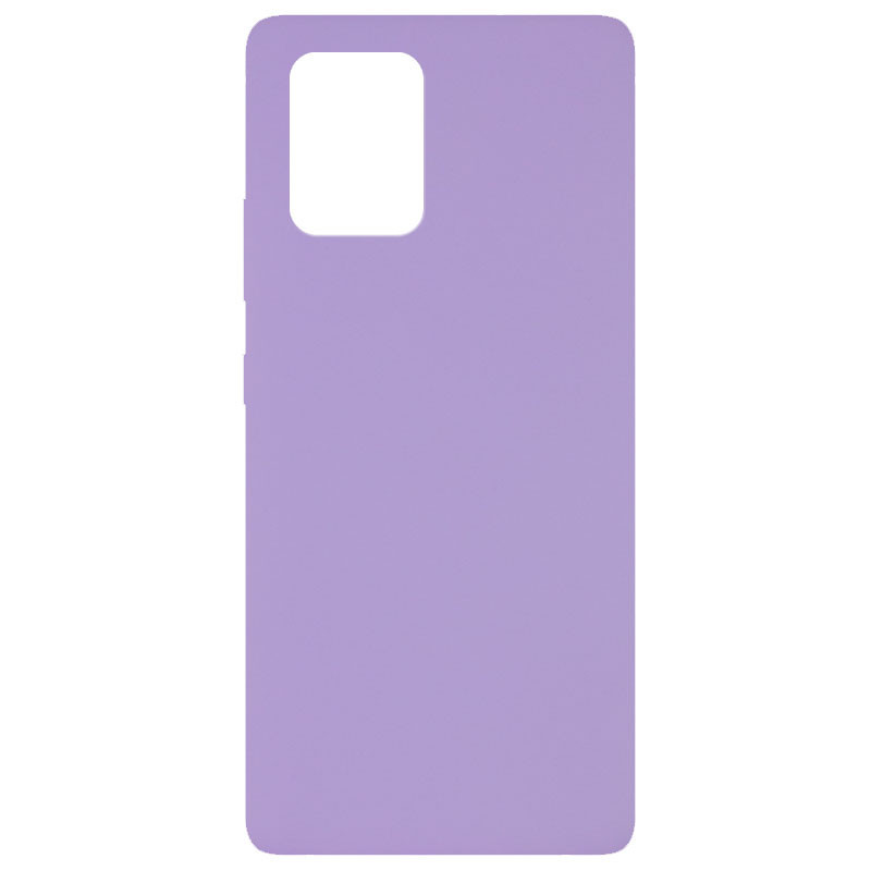 

Чехол Silicone Cover Full without Logo (A) для Samsung Galaxy S10 Lite, Сиреневый / dasheen