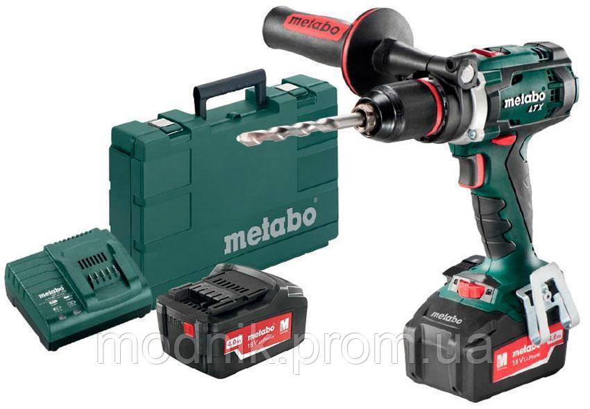 

Аккумуляторный шуруповерт Metabo BS 18 LTX Impuls + 2 акб 18 V 4 Ah + з у + кейс 602191500, КОД: 2368451