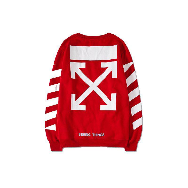 

Свитшот OFF WHITE Red Shirt Oversize Sweatshirt, Разные цвета