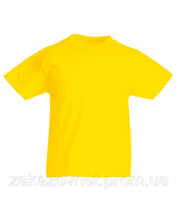 

Футболка Fruit of the Loom Original 140 см Желтый 0610190K2140, КОД: 1553984