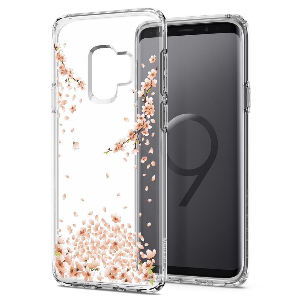 

Чехол Spigen для Samsung S9 Liquid Crystal Blossom, Crystal Clear (Повреждена упаковка)