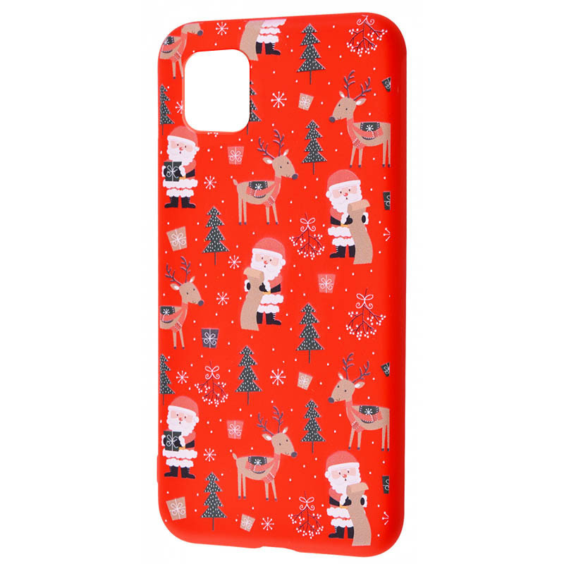 

TPU чехол WAVE Fancy для Samsung Galaxy Note 10 Lite (A81), Santa claus and deer / red