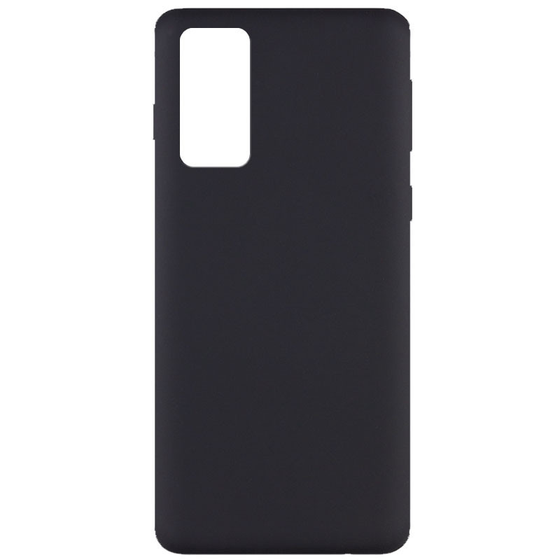 

Чехол противоударный защитный силиконовый Silicone Cover Full without Logo (A) для Samsung Galaxy S20 FE Черный / Black