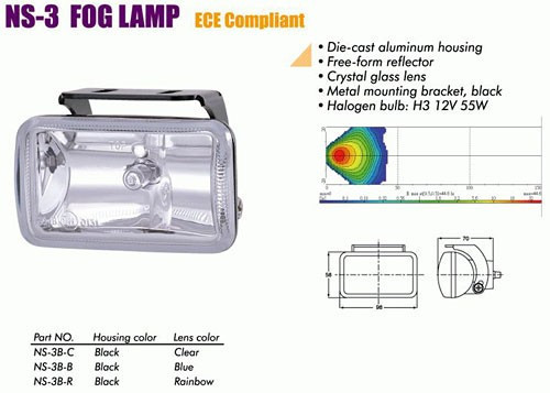 

Фары SIRIUS 3 F-B-C Taiwan (пара)