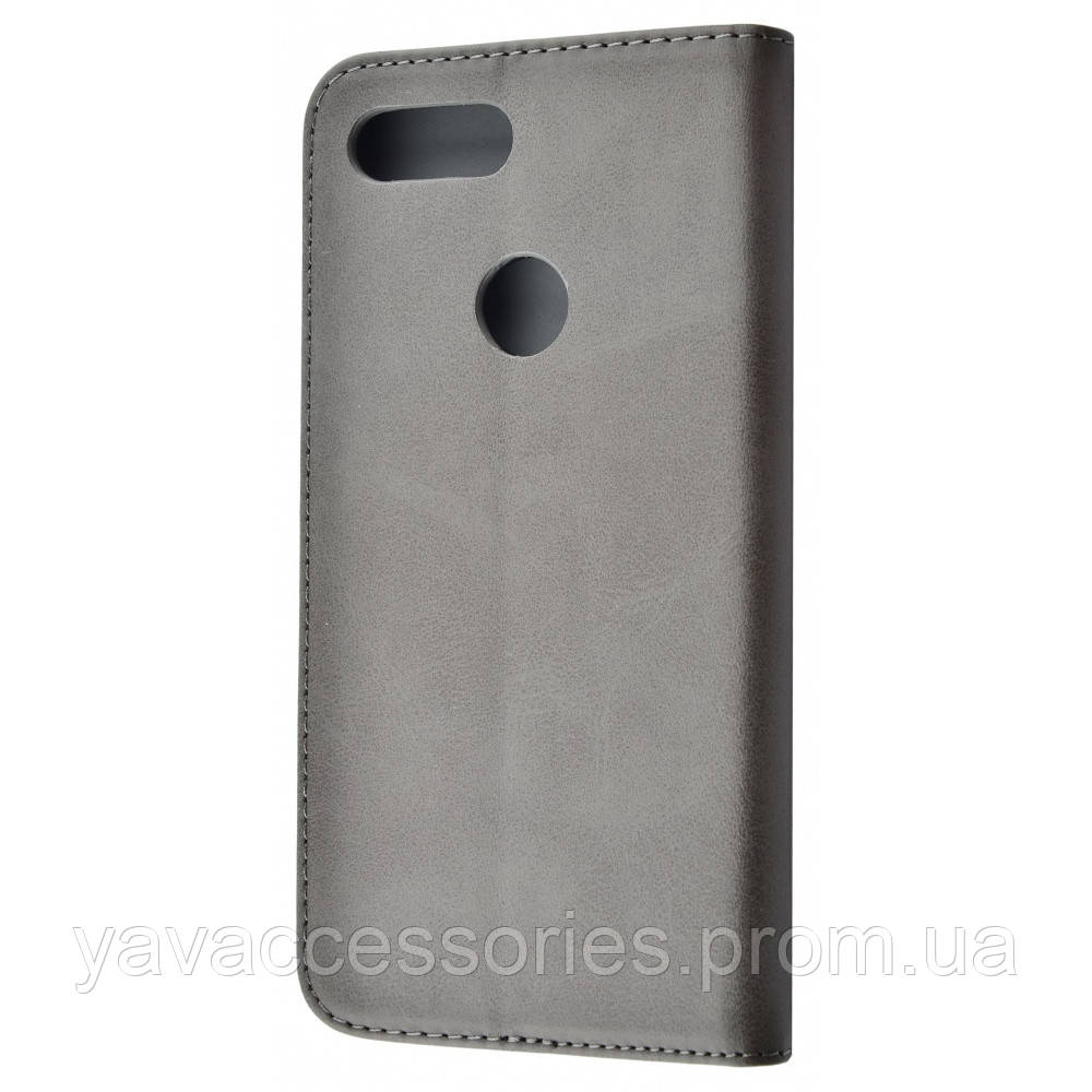 

Книжка Black TPU Magnet Xiaomi Mi8 Lite/Mi8 Youth gray