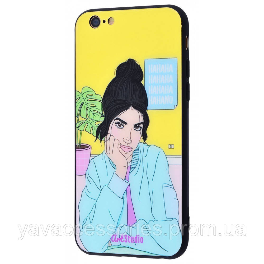 

ArtStudio Case Girls Mood series (Glass+TPU) iPhone 6/6s 06