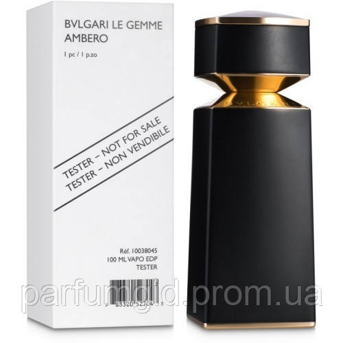 

TESTER Bulgari Le Gemme Ambero 100 ml/мл Мужские духи Тестер ОАЭ Булгари Ле Гемме Амберо