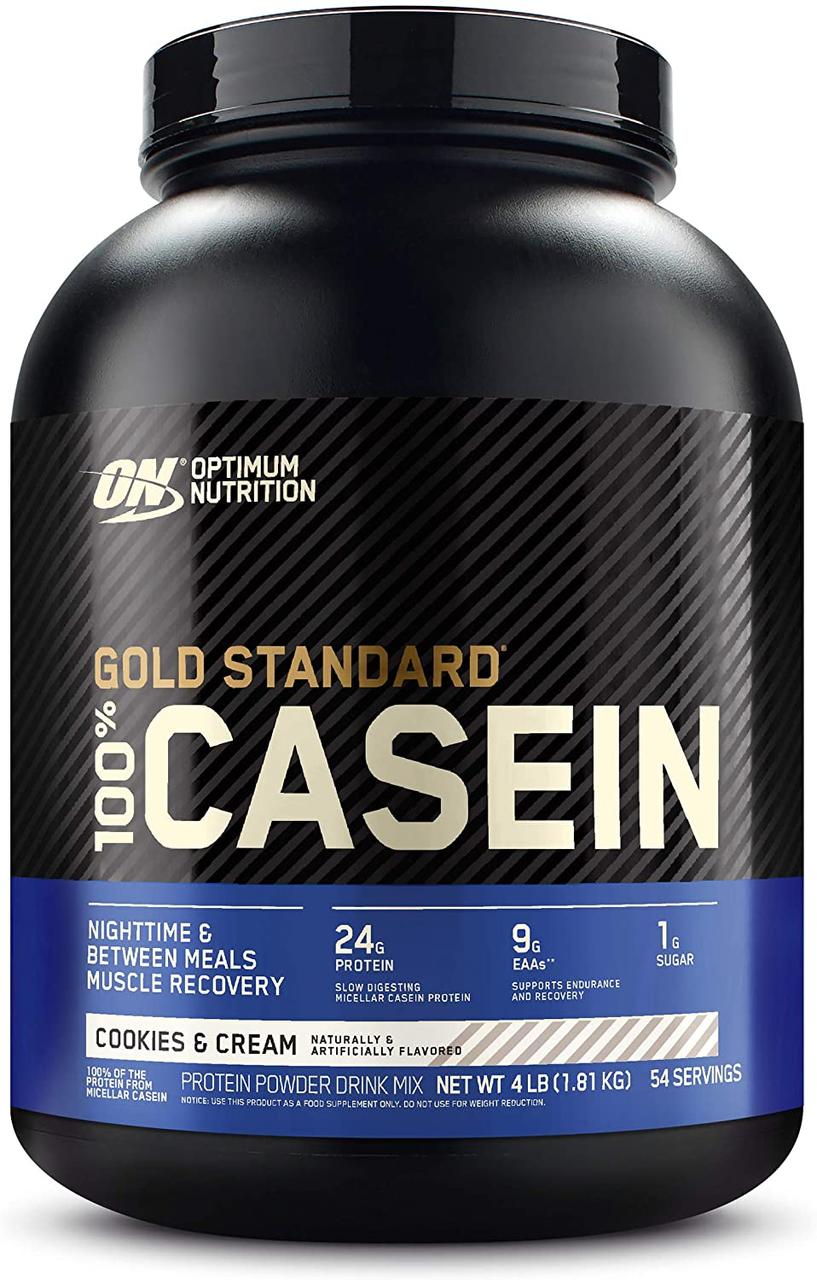 

Казеин Optimum Nutrition 100% Gold Standard Casein (1,8 кг) оптимум нутришн печенье-крем