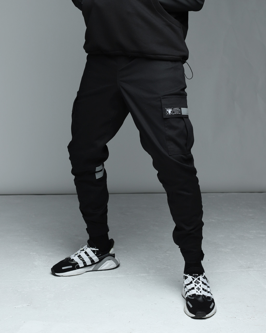 

Зимние штаны карго на флисе мужские черные бренд ТУР модель Райот (Raiot) размер: S, M, L, XL, XXL