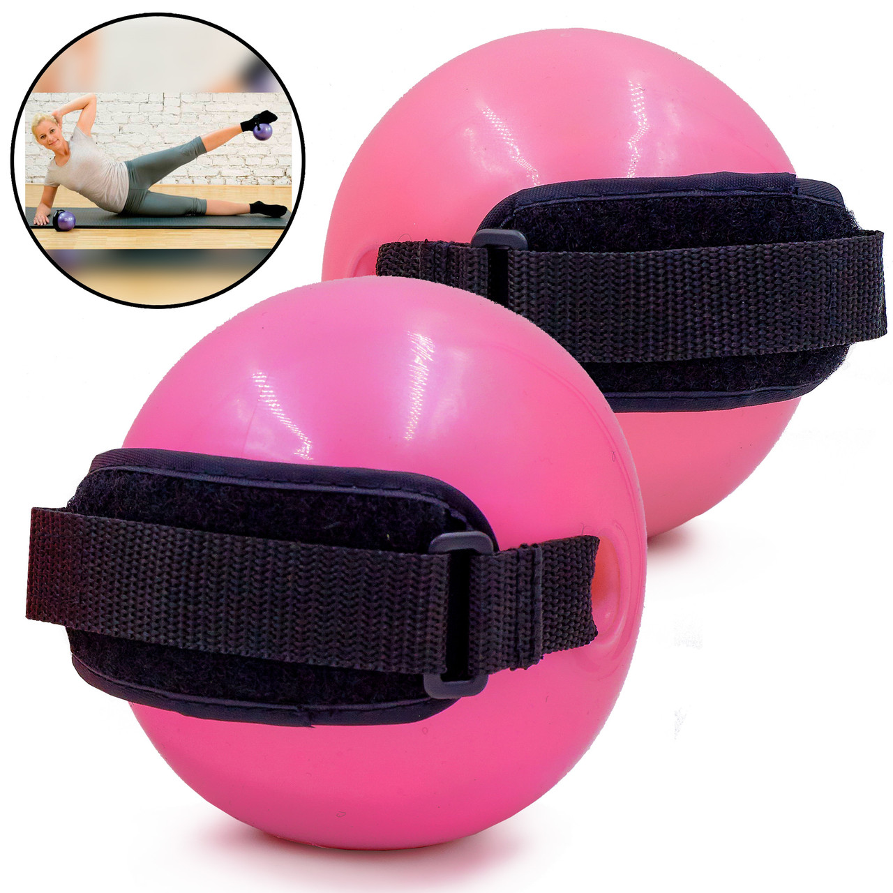 

Утяжелитель мяч с манжетом (2x1,5LB) Pro Supra d-11 030-1_5LB
