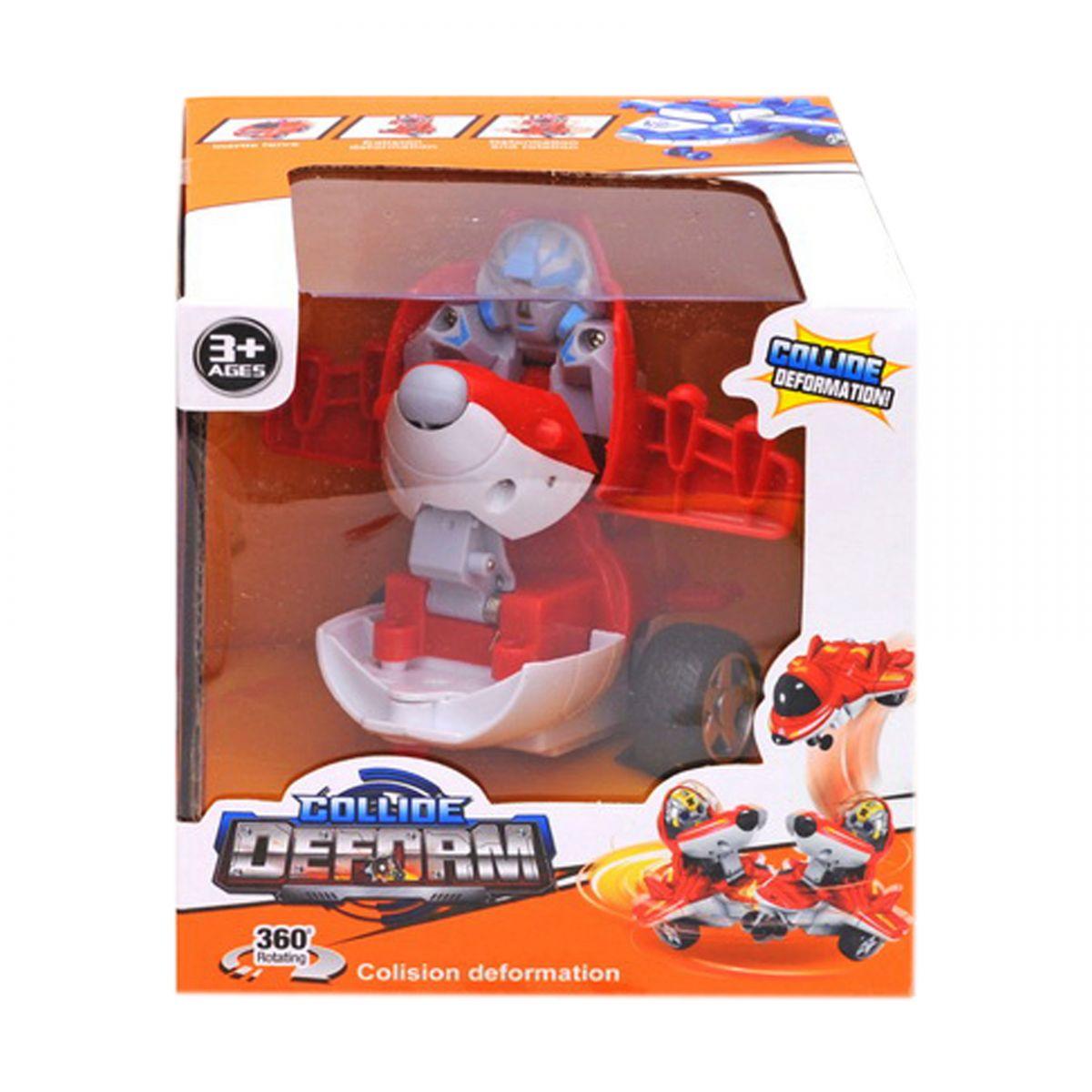 

Самолет-трансформер красный MiC (SZ833)