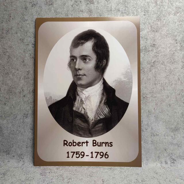 Портреты английских поэтов и писателей Роберт Бёрнс ТЛ-155
