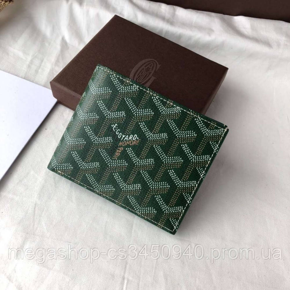 

Бумажник Goyard Bifold Wallet Green