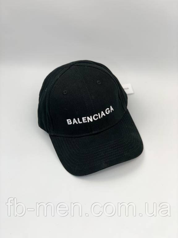 Кепка Balenciaga черного цвета мужская женская|Бейсболка черная Баленсиага  с надписью: купить, цена в Одессе. бейсболки и кепки от 