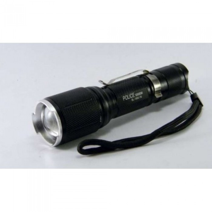 

Тактический фонарь POLICE BL 1860 T6 50000W фонарик 1000 Lumen