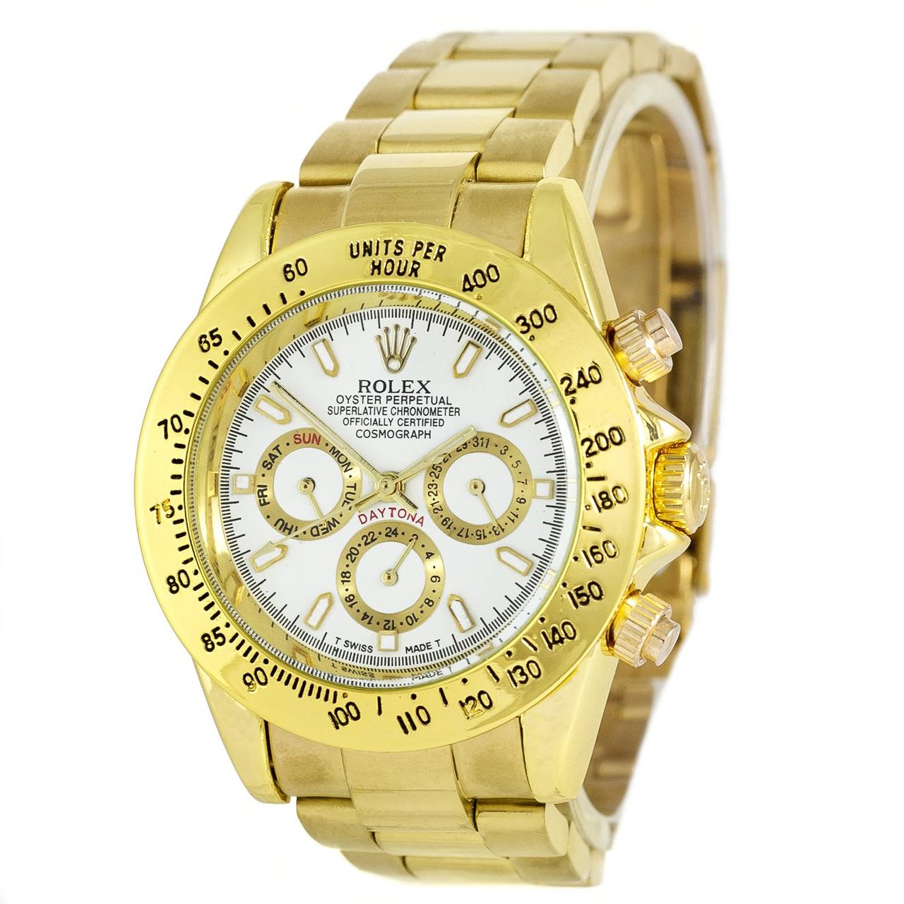 

Rolex Daytona Automatic AA Men Gold-White