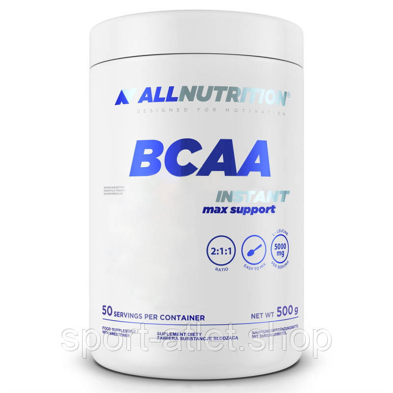 

BCAA AllNutrition BCAA Instant Max Support, 500 грамм Ежевика