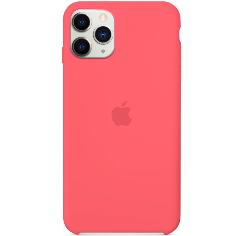 

Чехол Silicone Case (AA) для Apple iPhone 11 Pro Max (6.5"), Арбузный / watermelon red