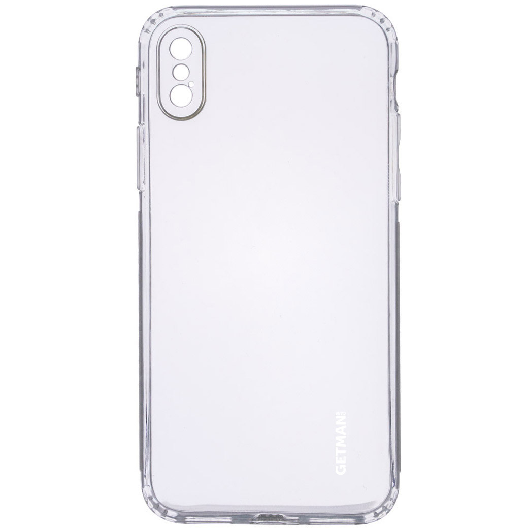 

TPU чехол GETMAN Clear 1,0 mm для Apple iPhone X / XS (5.8"), Прозрачный