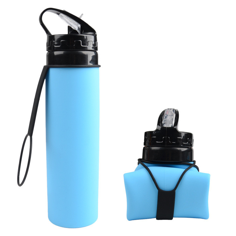 

Складная бутылка для воды іFDA 600 мл Синий (HbP050356)