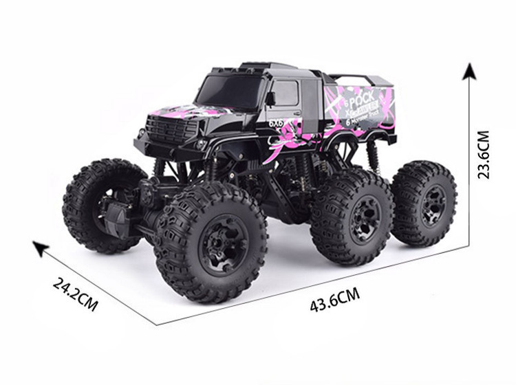 

Джип 26612Bp Rock Crawler 1:8 (Розовый) р/у 2,4GHz