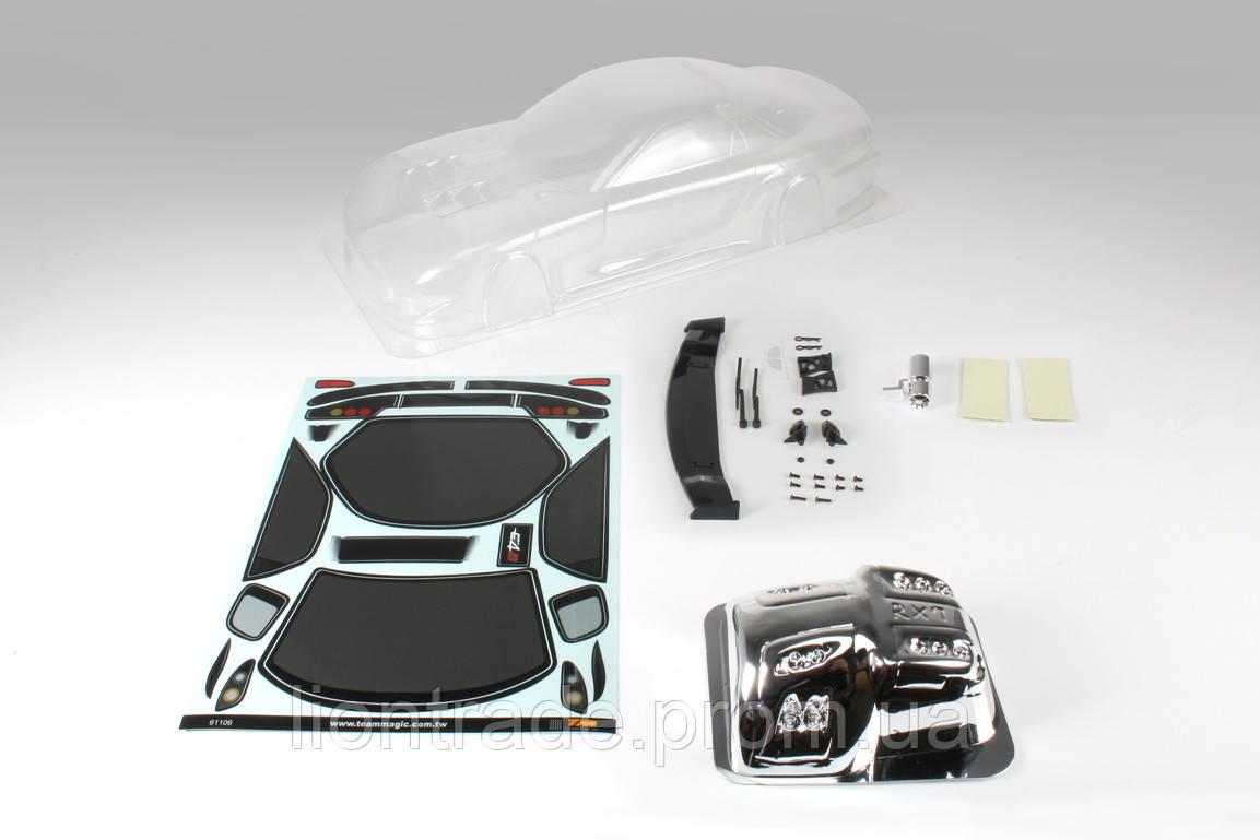 

Team Magic K Factory RX7 Touring Car Body Clear 195mm