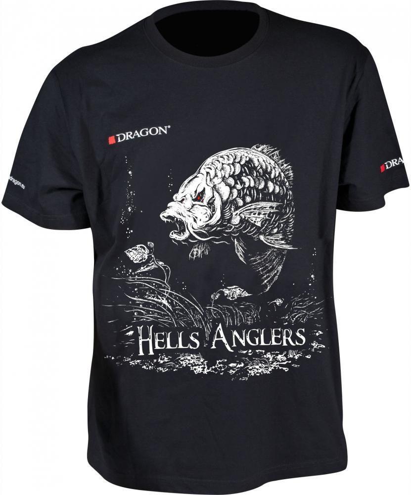 

Футболка Dragon Hells Anglers Карп Glow Черная р. S (PGD-TS-28-01)